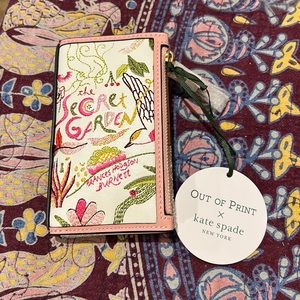 Kate spade secret garden wallet New with tags